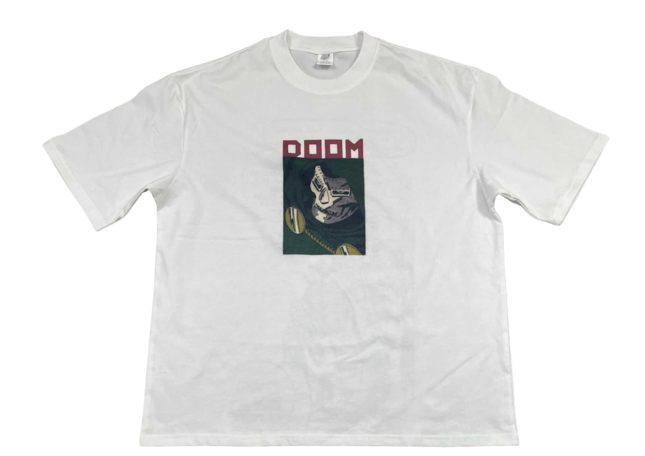 Dr. DOOM Graphic T-Shirt (White/Black)
