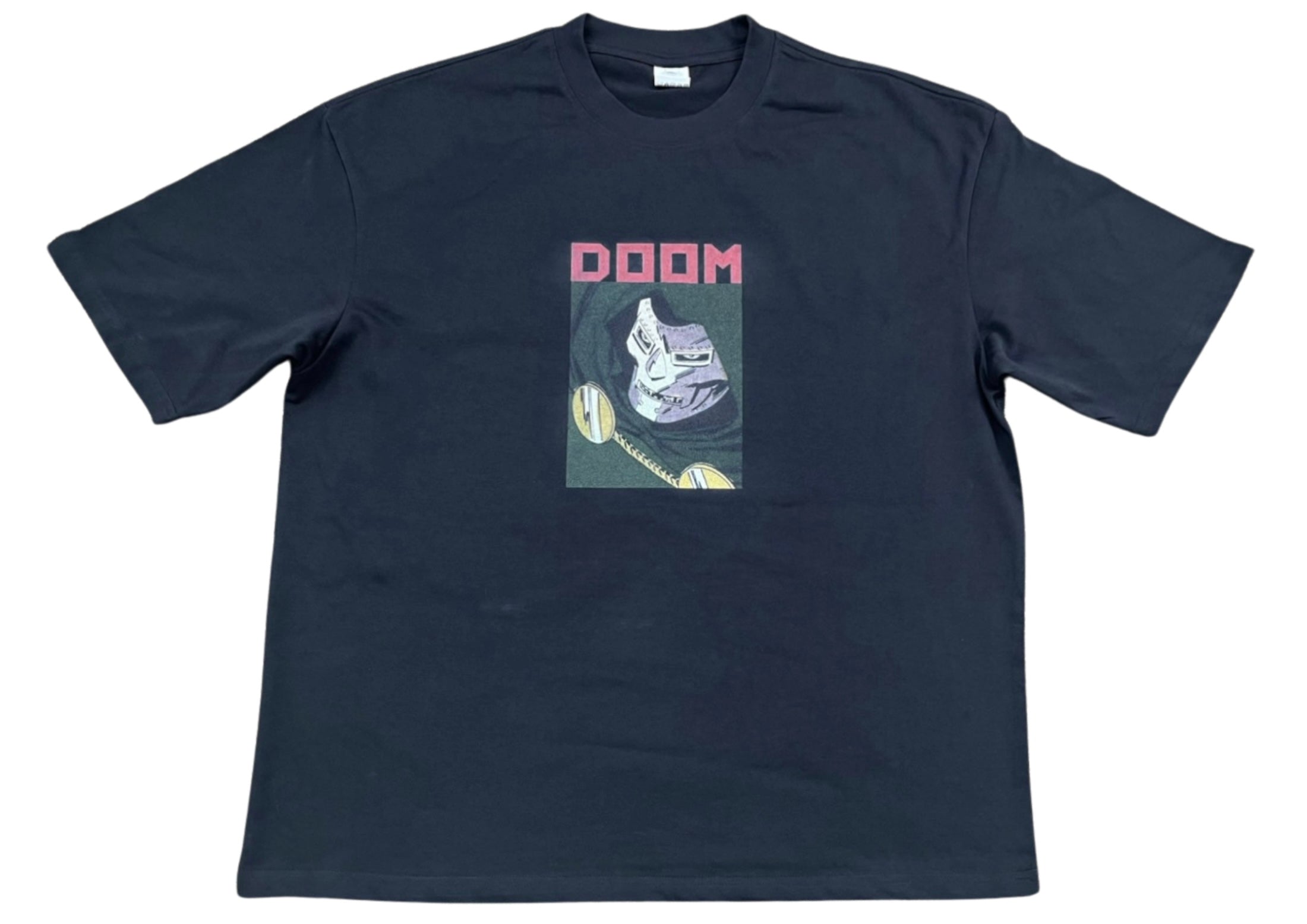 Dr. DOOM Graphic T-Shirt (White/Black)