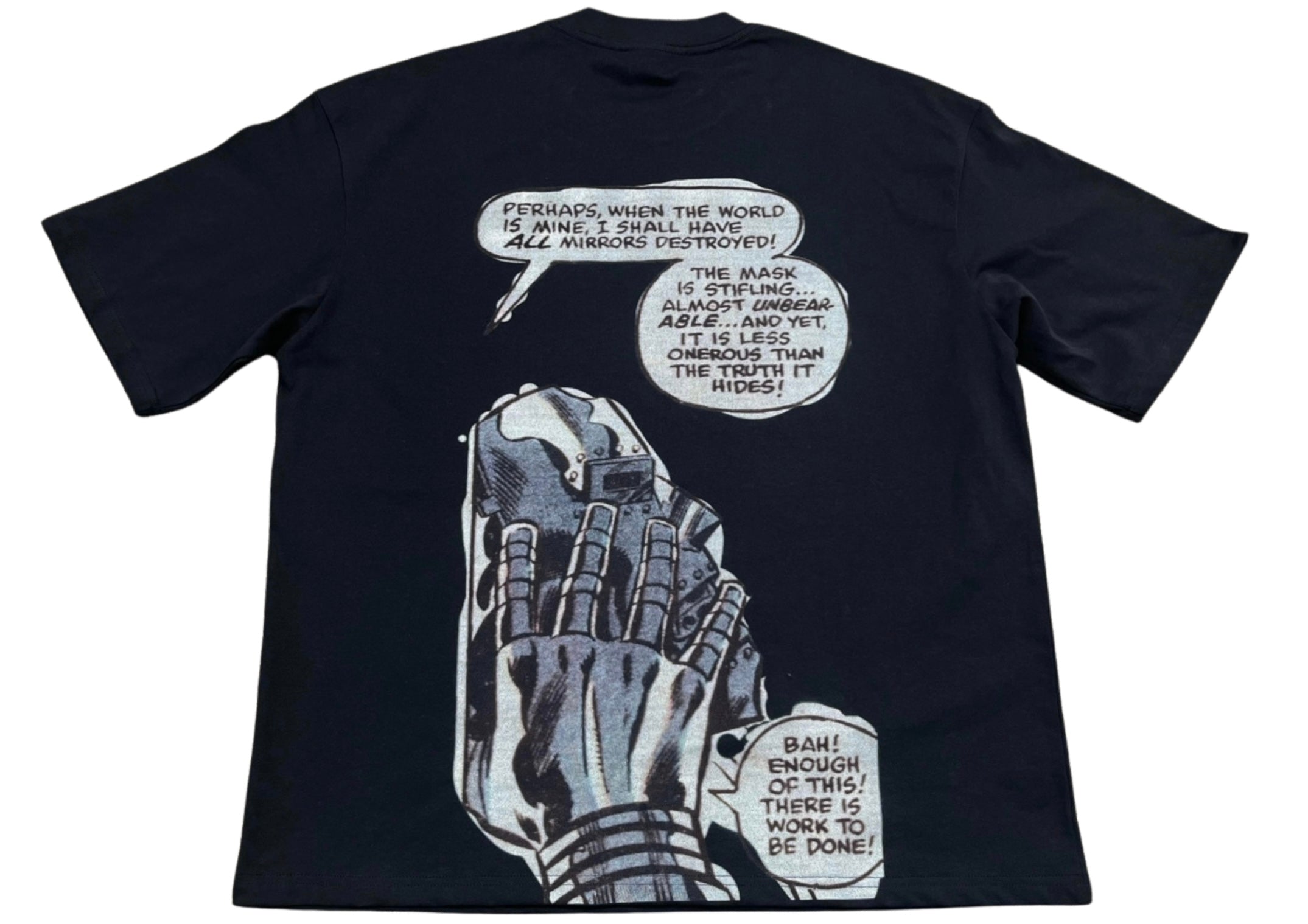 Dr. DOOM Graphic T-Shirt (White/Black)