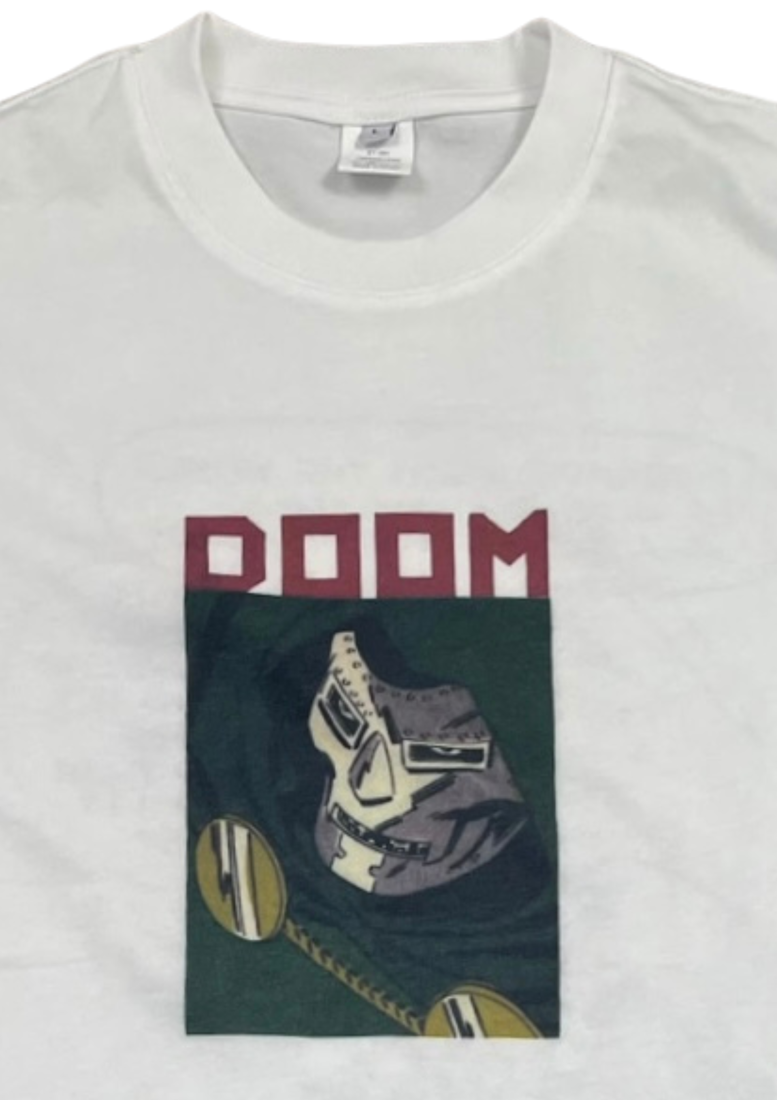 Dr. DOOM Graphic T-Shirt (White/Black)