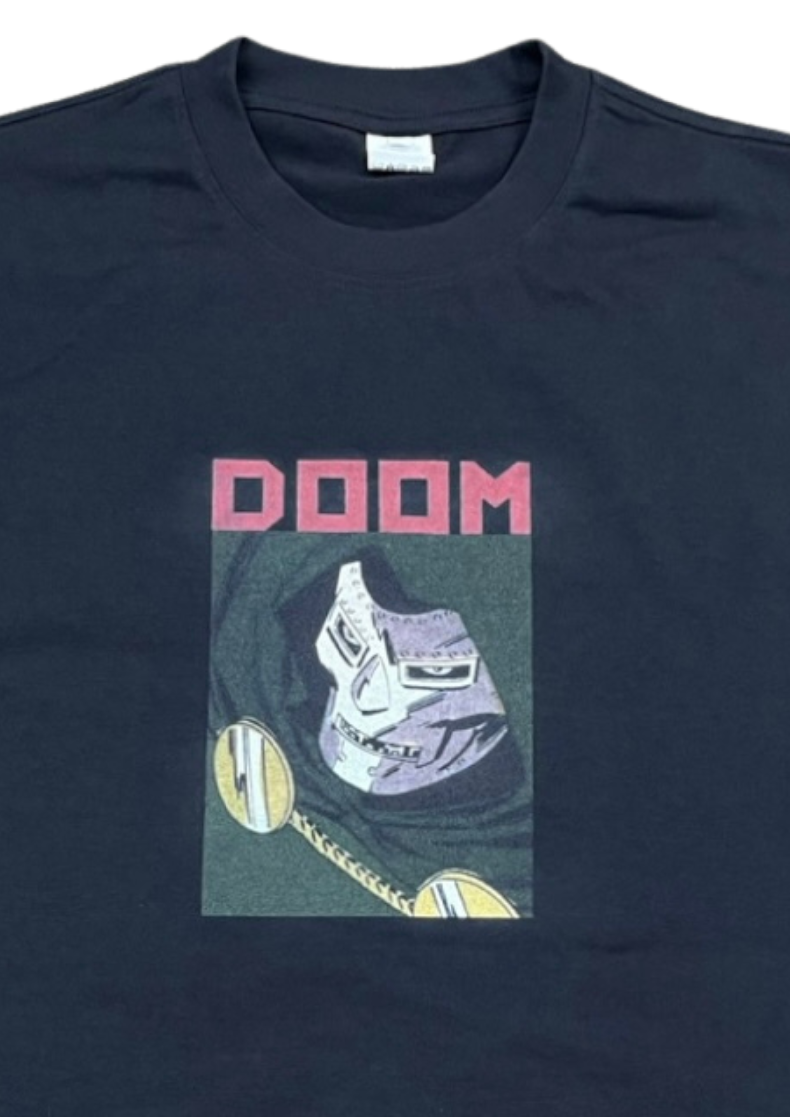 Dr. DOOM Graphic T-Shirt (White/Black)
